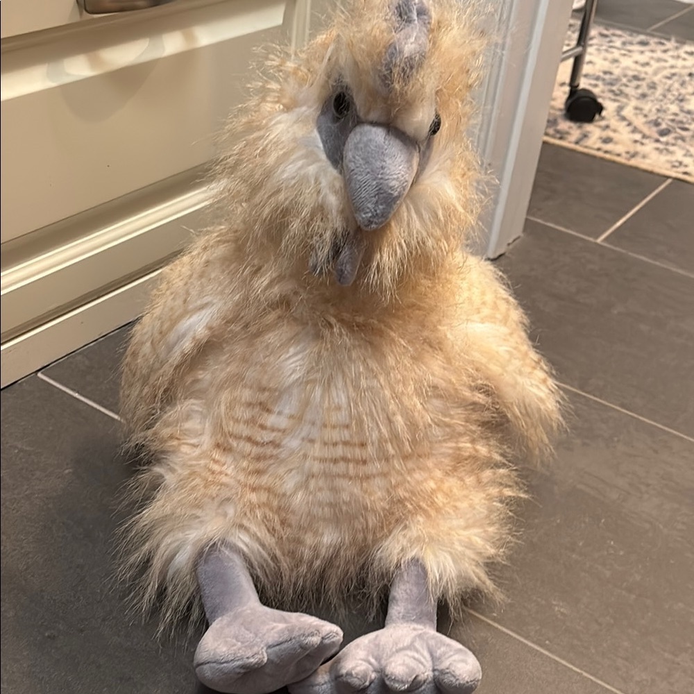 Fluffy Plush Bird Toy